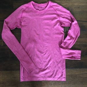Lululemon swiftly tech running long sleeve crew